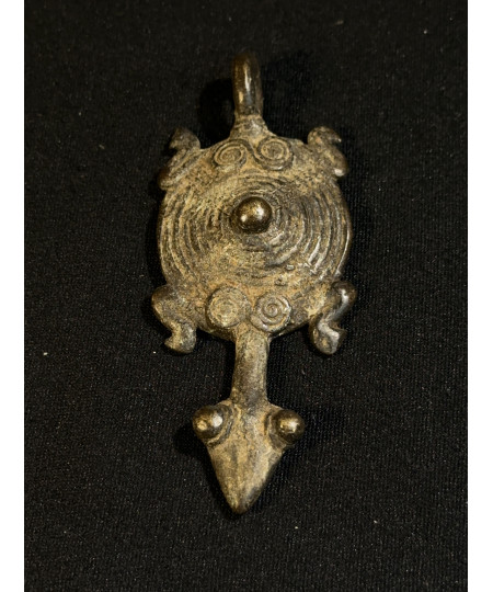 Pendentif tortue - Debira - Bronze Gan