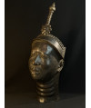 Tête de roi Ifé - Bronze Yorouba