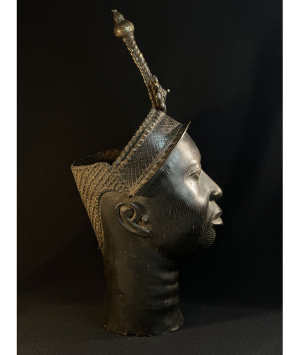Tête de roi Ifé - Bronze...