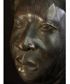 Tête de roi Ifé - Bronze Yorouba
