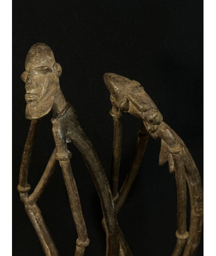 Couple de penseurs - Bronzes Dogon