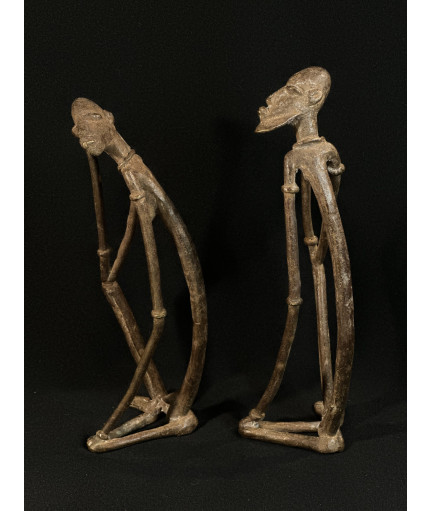 Couple de penseurs - Bronzes Dogon