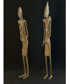 Couple d'agriculteurs - Bronzes Dogon