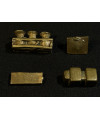 Poids à peser l'or - Lot n°2 - 4 pièces - Bronzes Akan