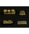 Poids à peser l'or - Lot n°2 - 4 pièces - Bronzes Akan