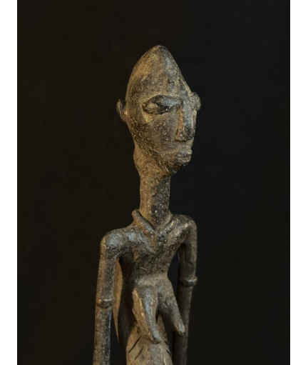 Couple d'anciens assis - Bronzes Dogon