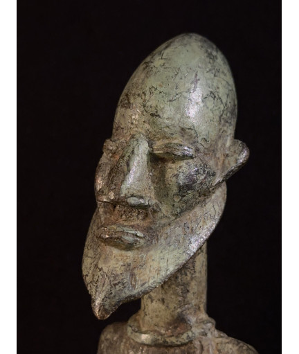 Couple de chefs assis - Bronzes Bambara