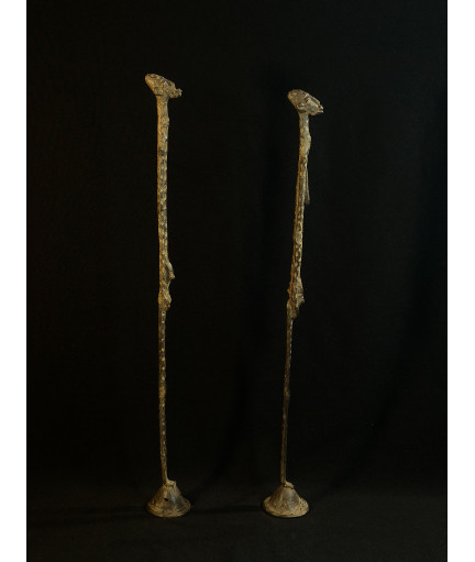 Couple primordial - Nommo - Bronzes Dogon