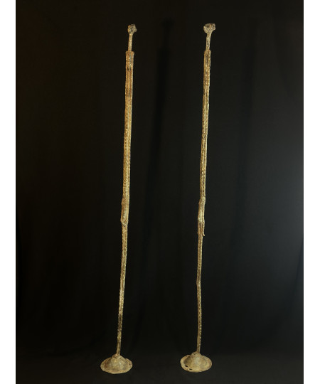 Couple primordial - Nommo - Bronzes Dogon