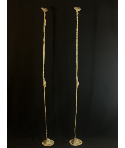 Couple primordial - Nommo - Bronzes Dogon