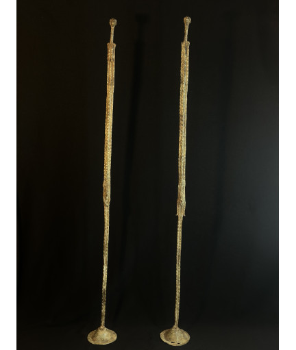 Couple primordial - Nommo - Bronzes Dogon