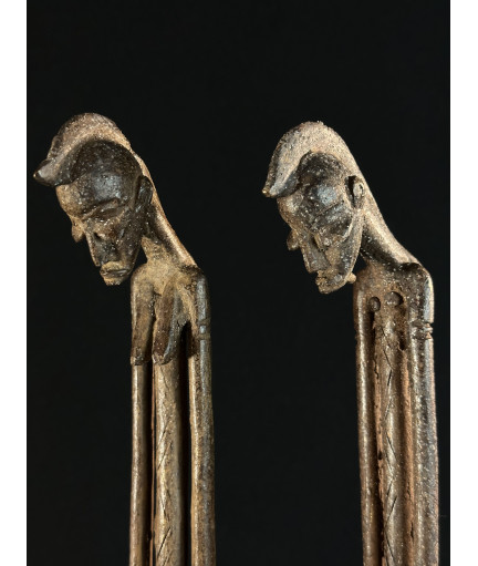 Couple de fétiches - Hamé - Bronzes Bobo
