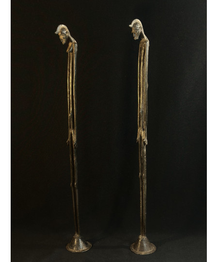 Couple de fétiches - Hamé - Bronzes Bobo
