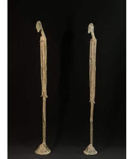 Couple de fétiches - Hamé - Bronzes Bobo