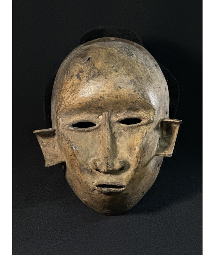 Masque féminin - Bronze d'inspiration Dan
