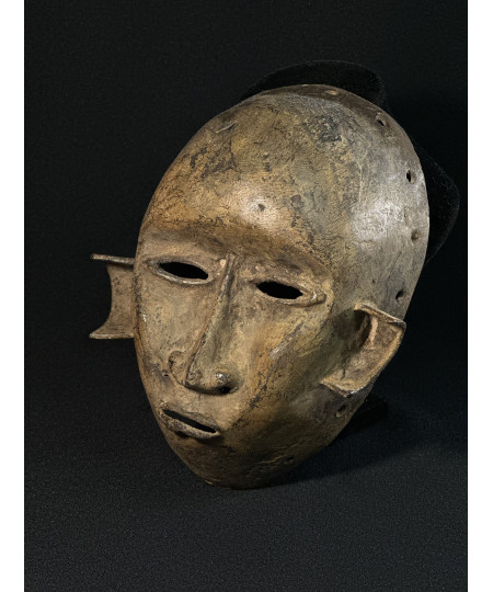 Masque féminin - Bronze d'inspiration Dan