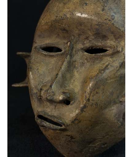 Masque féminin - Bronze d'inspiration Dan