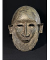 Masque masculin - Bronze d'inspiration Dan