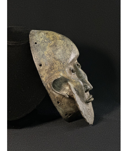 Masque masculin - Bronze d'inspiration Dan