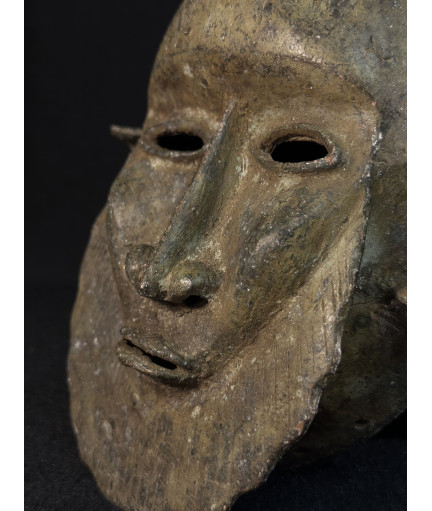 Masque masculin - Bronze d'inspiration Dan