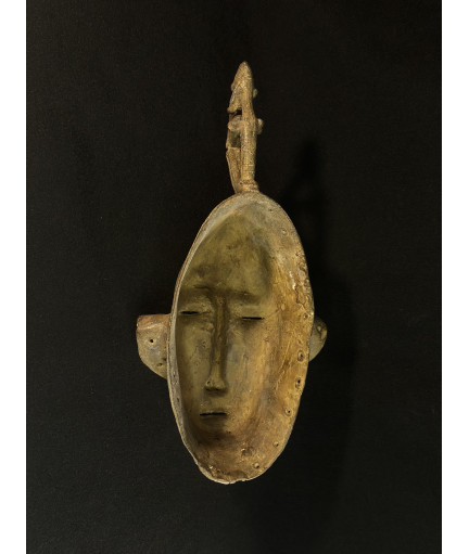 Masque féminin - Bronze Yahouré