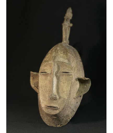 Masque féminin - Bronze Yahouré