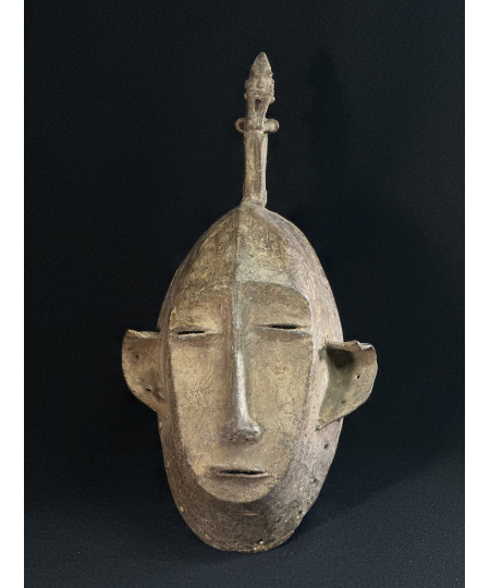 Masque féminin - Bronze Yahouré