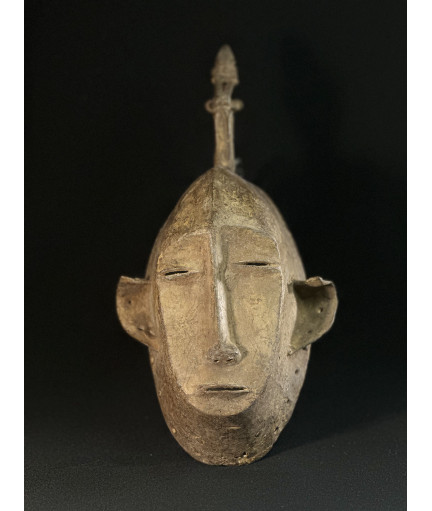 Masque féminin - Bronze Yahouré
