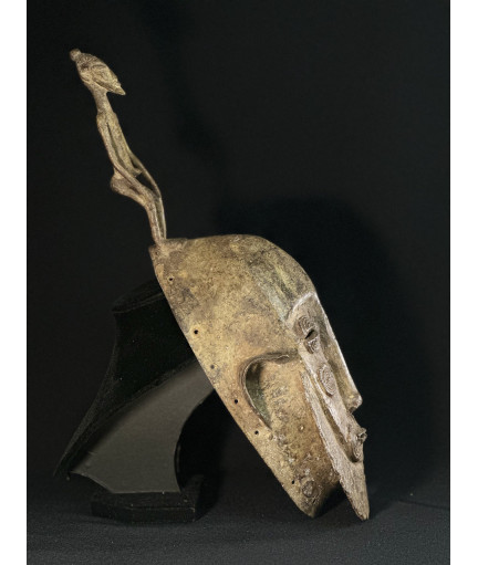 Masque masculin - Bronze Yahouré