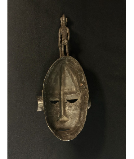 Masque féminin - Bronze Yahouré