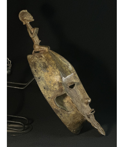 Masque masculin - Bronze Yahouré