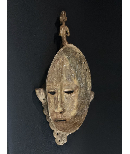 Masque masculin - Bronze Yahouré