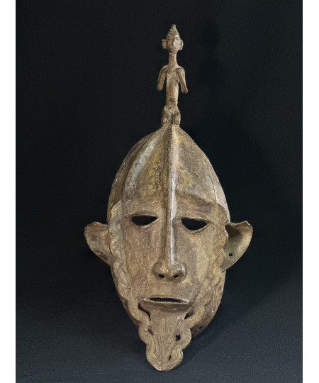 Masque masculin - Bronze Yahouré