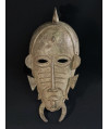 Masque kpélyé - Bronze Sénoufo