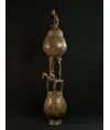 Pots à onguents superposés - Bronze Dogon