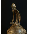 Pots à onguents superposés - Bronze Dogon