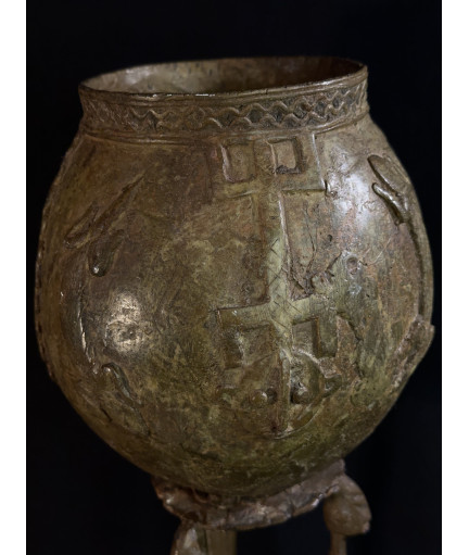 Pot à onguents - Bronze Dogon