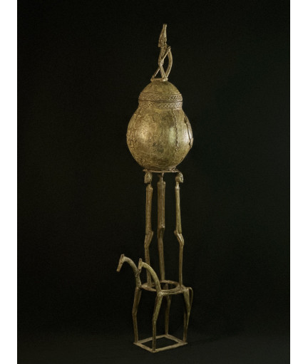 Pot à onguents - Bronze Dogon