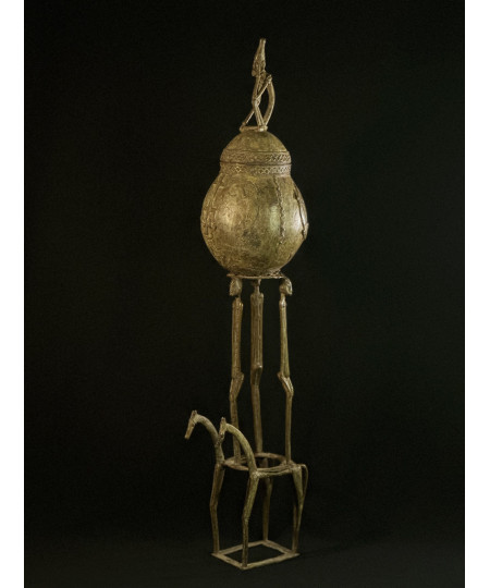 Pot à onguents - Bronze Dogon