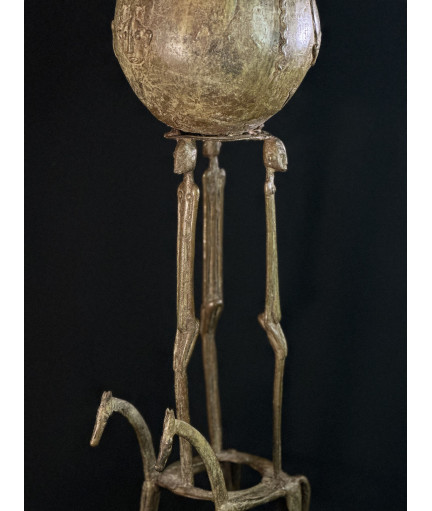 Pot à onguents - Bronze Dogon