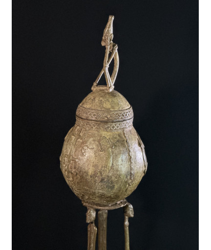 Pot à onguents - Bronze Dogon