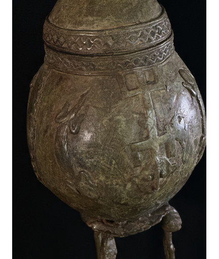 Pot à onguents - Bronze Dogon