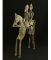 Couple de chefs - Cavaliers -Bronze Dogon