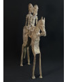 Couple de chefs - Cavaliers -Bronze Dogon