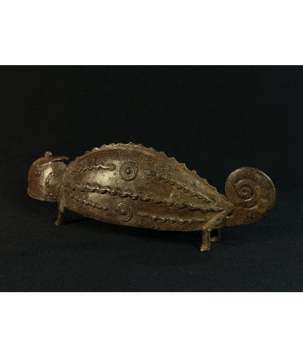 Caméléon - Bronze Dogon