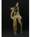 Chamelier Touareg et esclave Bela - Bronze Dogon