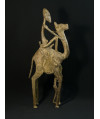 Chamelier Touareg et esclave Bela - Bronze Dogon