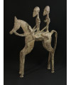 Couple de chefs - Cavaliers -Bronze Dogon