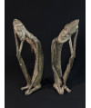 Couple de penseurs - Bronze Dogon