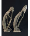 Couple de penseurs - Bronze Dogon